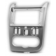 CARAV 22-329 Переходная рамка RENAULT Logan 09-13; Sandero 07-11 / DACIA Logan, Sandero 08-12, Duster 10-13 / NISSAN NP200 09+  9 серебро