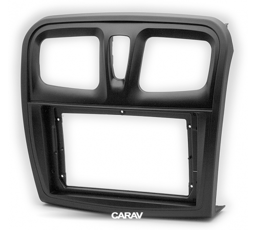 CARAV 22-212 Переходная рамка RENAULT Logan 13-18; Sandero 12-18 / DACIA Sandero 13-18; Logan 12-18 9 черная