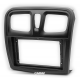 CARAV 22-212 Переходная рамка RENAULT Logan 13-18; Sandero 12-18 / DACIA Sandero 13-18; Logan 12-18 9 черная