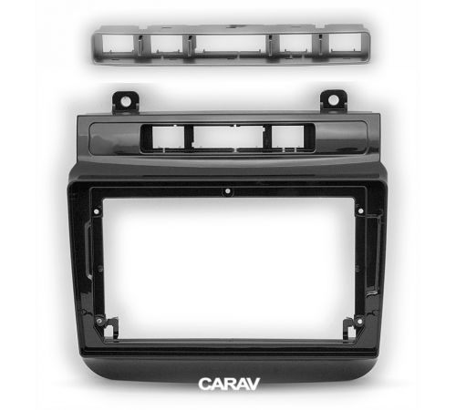 CARAV 22-1250 Переходная рамка VOLKSWAGEN Touareg 10-18 9 черная глянц