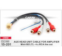 CARAV 15-201 Коннектор Lada УАЗ Blaupunkt line out 4RCA