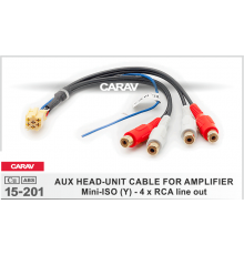 CARAV 15-201 Коннектор Lada УАЗ Blaupunkt line out 4RCA