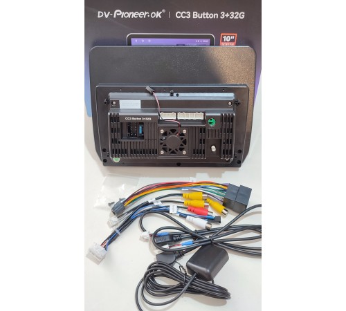 Автомагнитола 10 DV-Pioneer.OK CC3 Button 3/32Gb