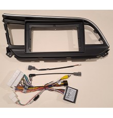 Переходная рамка для Hyundai Elantra 2012 9" (черный мат)