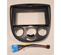Переходная рамка для Chevrolet Lacetti 2004-2007 OLD 9" (черный мат)