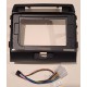 Переходная рамка  для Toyota Land cruiser with full touch 2008 10 (черный мат)