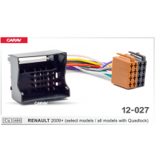 CARAV 12-027 OEM-ISO RENAULT Fluence 2010+; Megane III 2008+; Scenic, Grand Scenic 2009+ 