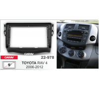 CARAV 22-978 Переходная рамка TOYOTA RAV4 2006-2012 9" черная