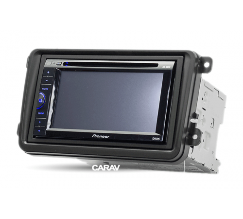 CARAV 08-009 Переходная рамка VOLKSWAGEN SEAT SKODA 2003+ 2DIN