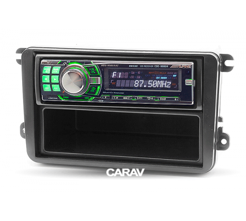 CARAV 11-782 Переходная рамка SEAT SKODA VOLKSWAGEN 1din