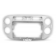 CARAV 22-080 Переходная рамка VOLKSWAGEN Tiguan 2007-2011 Golf Plus 2005-2014 9 серебро