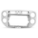 CARAV 22-080 Переходная рамка VOLKSWAGEN Tiguan 2007-2011 Golf Plus 2005-2014 9 серебро