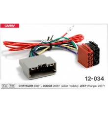 CARAV 12-034 OEM-ISO CHRYSLER 2007+ DODGE 2008+  JEEP Wrangler 2007+