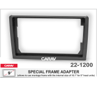 CARAV 22-1200 Универсальная рамка 10,1" 9" черная