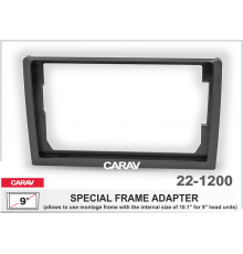 CARAV 22-1200 Универсальная рамка 10,1" 9" черная
