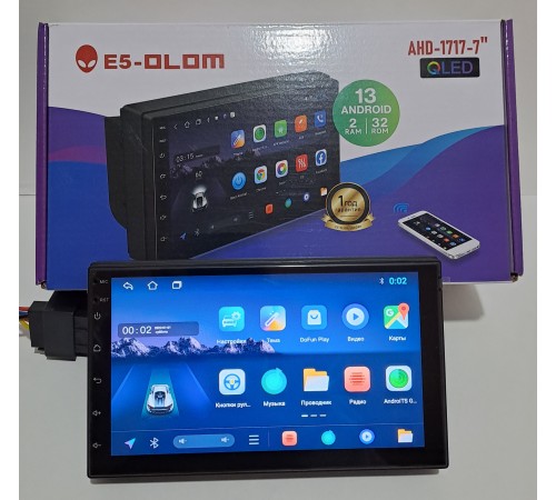 Магнитола E5-OLOM AHD 1717 Android 7 2+32Gb