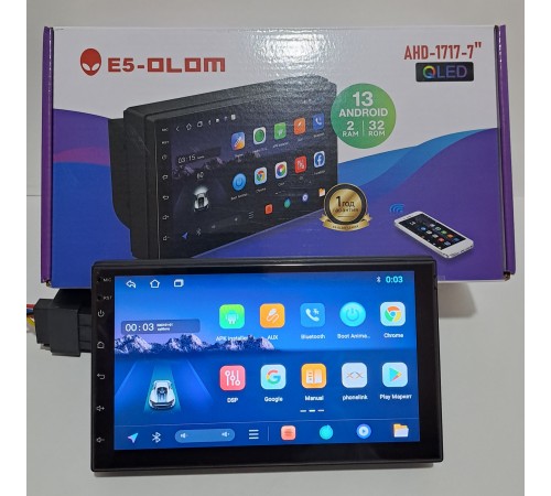 Магнитола E5-OLOM AHD 1717 Android 7 2+32Gb