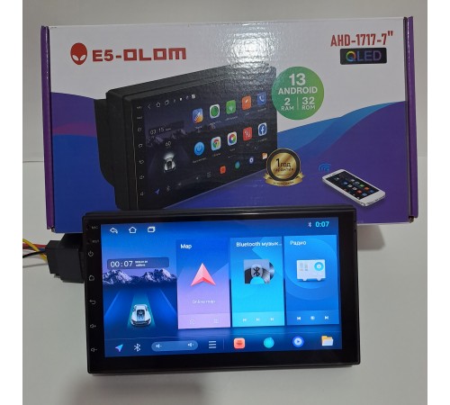 Магнитола E5-OLOM AHD 1717 Android 7 2+32Gb