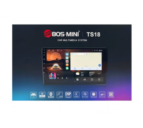 Магнитола Bos-Mini TS18 9 4+64 Gb Андроид