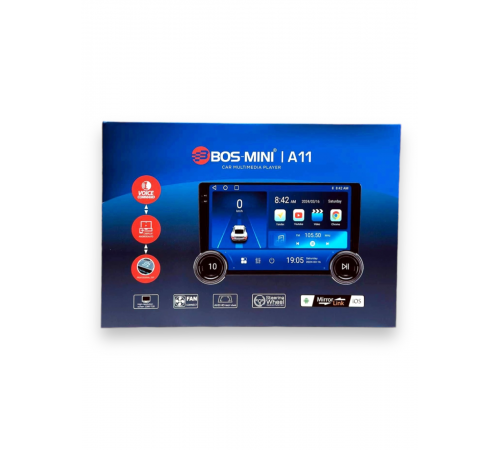 Магнитола Bos-Mini A11 10 4+64 Gb Андроид