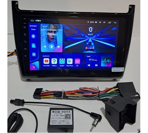 Магнитола Android 9 Volkswagen Polo 2012-2017