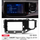 CARAV 22-1013 Переходная рамка CHERY Tiggo 4 2019+, Tiggo 5x 2018+ 10.1 левый руль черная глянцевая