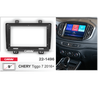 Переходная рамка CARAV 22-1496 CHERY Tiggo 7 2016+ 9" черная