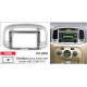 Переходная рамка CARAV 22-069 HYUNDAI Accent (МС) 2006-2012, Verna 2006-2009 9 серебро