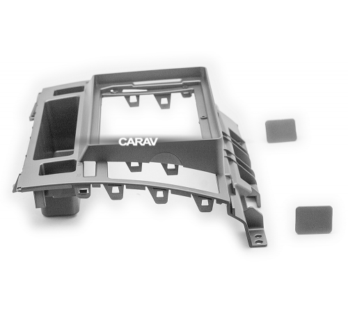 CARAV 22-1462 Переходная рамка NISSAN Tiida 2004-2011 левый руль 9 серая