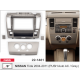 CARAV 22-1461 Переходная рамка NISSAN Tiida 2004-2011 правый руль климат 9 серая