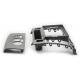 CARAV 22-1461 Переходная рамка NISSAN Tiida 2004-2011 правый руль климат 9 серая