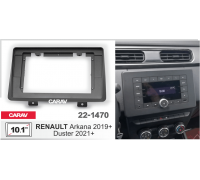 CARAV 22-1470 Переходная рамка RENAULT Arkana 2019+; Duster 2019+ с монитором 10.1" черная