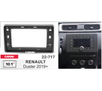 CARAV 22-717 Переходная рамка RENAULT Duster 2019+ 10.1" черная