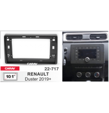 CARAV 22-717 Переходная рамка RENAULT Duster 2019+ 10.1" черная