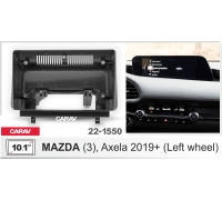 Переходная рамка Mazda 3 AXELA 2019+ 10.1" Carav 22-1550