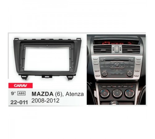 Переходная рамка Mazda 6 Atenza 2008-2012  9 Carav 22-011