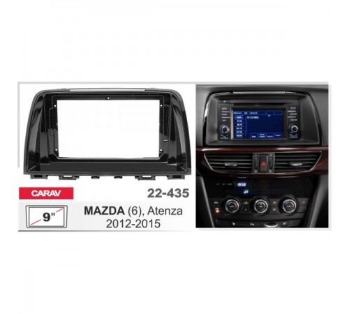 Переходная рамка Mazda 6 Atenza 2012-2015 9 Carav 22-435