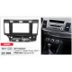 Переходная рамка Mitsubishi Lancer X 2007-2017 Galant Fortis 2007+ PROTON Inspira 2010+ 10.1 Carav 22-006