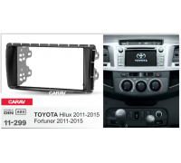 Переходная рамка TOYOTA Hilux, Fortuner, SW4 2011-2015 2 DIN CARAV 11-299