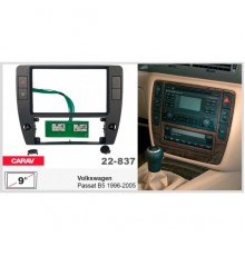Переходная рамка Volkswagen Passat B5 1996-2005 9" Carav 22-837
