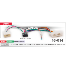 CARAV 16-014 OEM AND TOYOTA LEXUS DAIHATSU 1984–2013