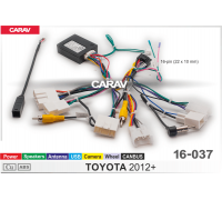 CARAV 16-037 Комплект проводов для TOYOTA 2012+ ANDROID автомагнитол 7" 9" 10.1"