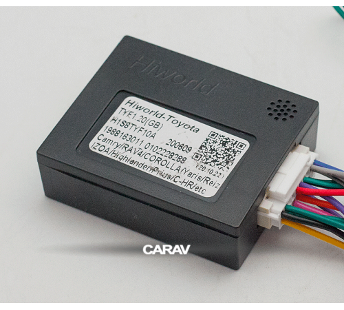 CARAV 16-037 Комплект проводов для TOYOTA 2012+ ANDROID автомагнитол 7 9 10.1
