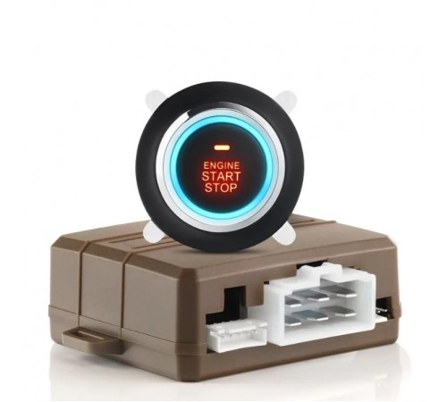 Кнопка старт-стоп с автозапуском автомобиля ElectroKot ClickStart Plus установочный комплект