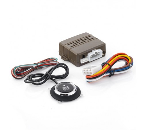 Кнопка старт-стоп с автозапуском автомобиля ElectroKot ClickStart Plus установочный комплект