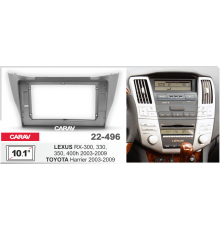 Переходная рамка CARAV 22-496 LEXUS RX-300, 330, 350, 400h 2003-2009 / TOYOTA Harrier 2003-2012 10,1"