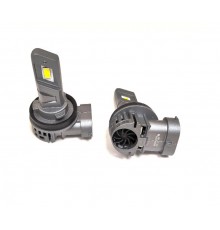 Светодиодные лампы H8/H9/H11/H16 Sariti E4P с вентилятором, 12V, 25W, 5500K (комплект, 2шт)