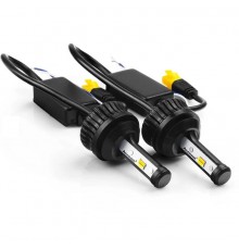 Aozoom ДХО в поворотники 1156/7440 (2 в 1) S25/T20 (BAU15S/WY21W) белый+оранжевый (комплект, 2шт)
