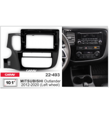 Переходная рамка CARAV 22-493 10.1" MITSUBISHI Outlander 2012-2020