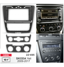 Переходная рамка CARAV 22-495 10.1" SKODA Yeti 2009-2017
